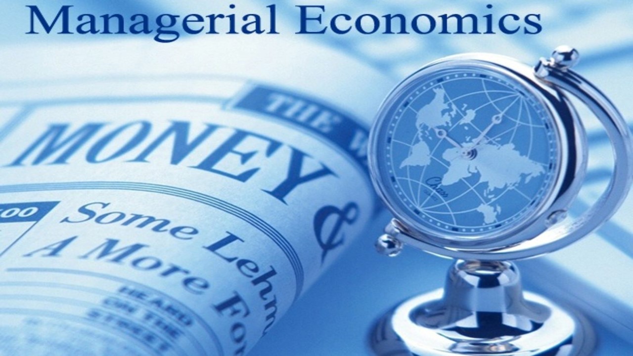 Managerial Economics Certification Course